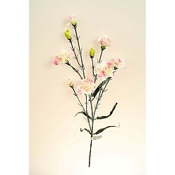 Umělá květina drobné Karafiáty, růžová, 60 cm