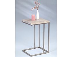 Odkládací stolek Guido, šedý beton
